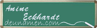 Anine Eckhardt Visitenkarte